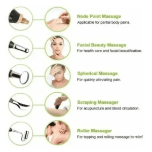 Lápiz Acupuntura Recargable de 5 puntas